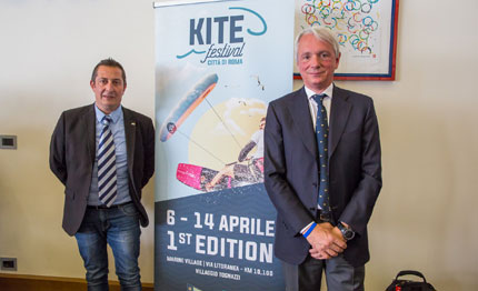 presentato il kite festival citta di roma