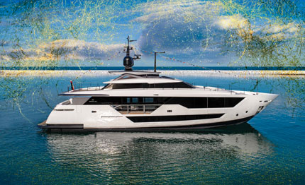 ferretti varato il nuovo custom line 106