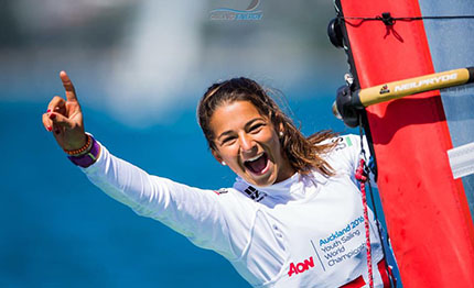 giorgia speciale all esordio stagionale nel campionato europeo rs di maiorca