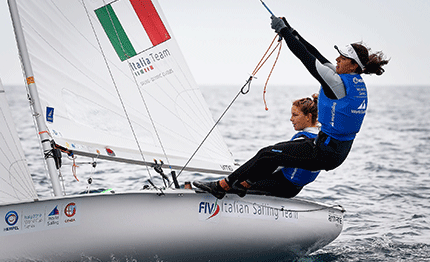 world cup series bronzo per dubbini di salle nel 470f