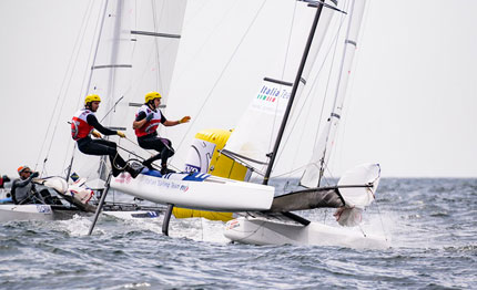 weymouth europei nacra 17 49er continuano le buone prestazioni degli azzurri