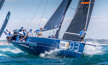 azzurra al comando nella puerto sherry 52 super series