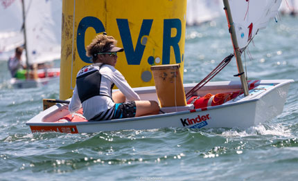 trofeo optimist italia il meteo consente una sola prova