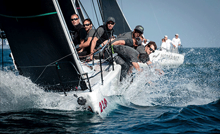 barcellona mondiale melges 32 nel segno di la pericolosa