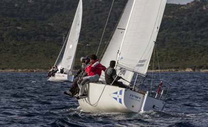 olbia al via la terza tappa del circuito zonale della flotta sarda j24