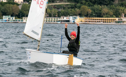 lisa vucetti juniores tommaso geiger cadetti vincono la barcolana young