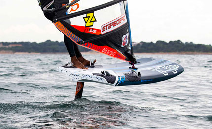 ifoil 49er nacra kite la vela olimpica va di corsa