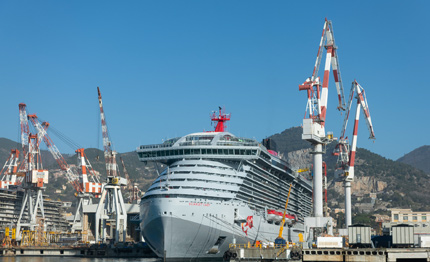 fincantieri presentata scarlet lady