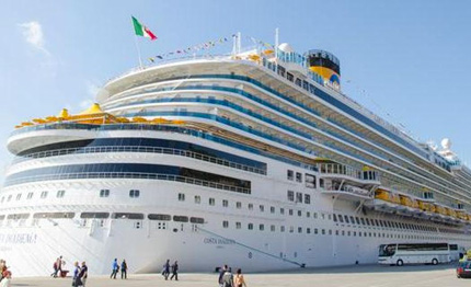 costa diadema cambia il porto di sbarco da civitavecchia piombino