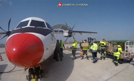 guardia costiera impegno per emergenza covid