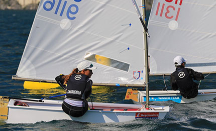 optimist ora cup ora conclusione con un bel vento teso da nord