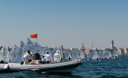 optimist bari il ottobre in acqua per il xiv trofeo pino carabellese