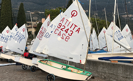 garda 100 optimist al trofeo danesi