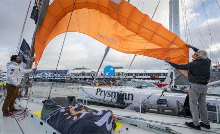 vendee globe un kite per le emergenze