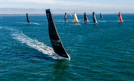 vendee globe jeremie beyou guida la flotta