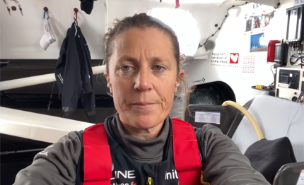 vendee globe sam davies ho pianto gli albatros hanno compreso la mia emozione