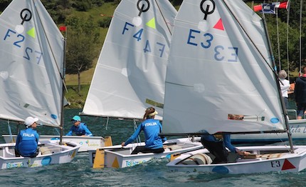 optimist squadre la sfida per europeo tra italia spagna