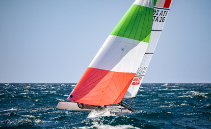 2022 campionati europei 49er 49erfx nacra 17 soliti tita banti in vetta ai nacra