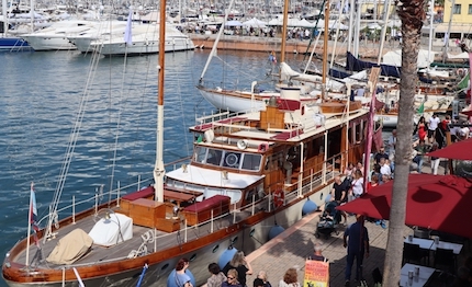 marina genova concluso il 176 classic boat show