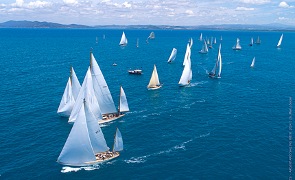 condizioni meteo ideali per la seconda giornata dell 8217 argentario sailing week