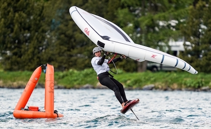 maddalena spanu campionessa europea di wingfoil racing