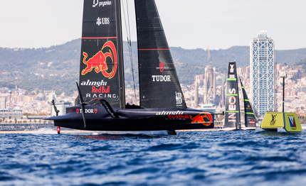 america cup alinghi batte un colpo