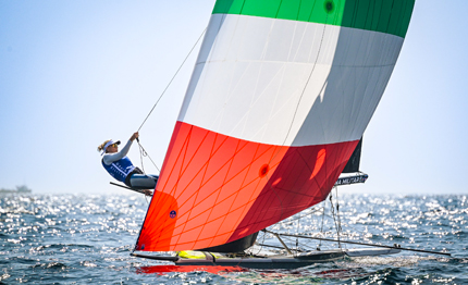 cagliari prima grande giornata al campionato italiano classi olimpiche