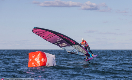 bruno martini terzo alla coppa del mondo slalom foil di sylt