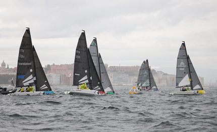 global team race regatta meteo proibitivo corinthian al primo posto