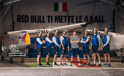 presentato il red bull italy sailgp team