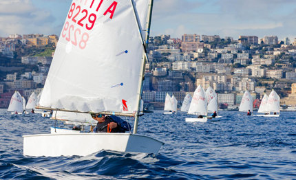 optimist poco vento una sola prova al trofeo campobasso