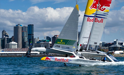 prestazioni in crescita per il red bull italy sailgp team nella tappa di auckland