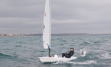 110 ilca ad anzio per la prima regata zonale